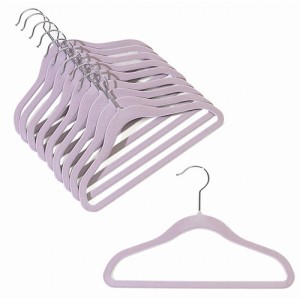12" Childrens Lavender Slim-Line Hanger