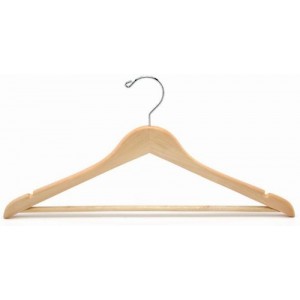 Flat Suit Hanger w/ Bar (Oversize)