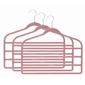 Slim-Line Pink Multi Pant Hangers