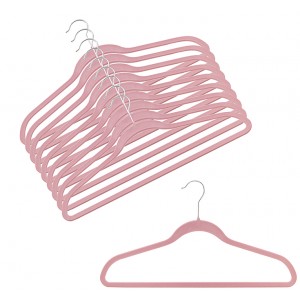 Slim-Line Pink Shirt/Pant Hangers