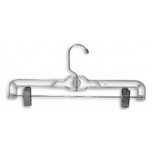 Clear 14" Pant/Skirt Hangers
